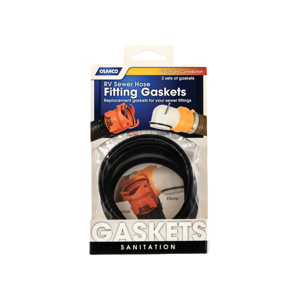 Camco 39834 Replacement Sewer Fitting Gaskets Bayonet & 4In1 Adapter