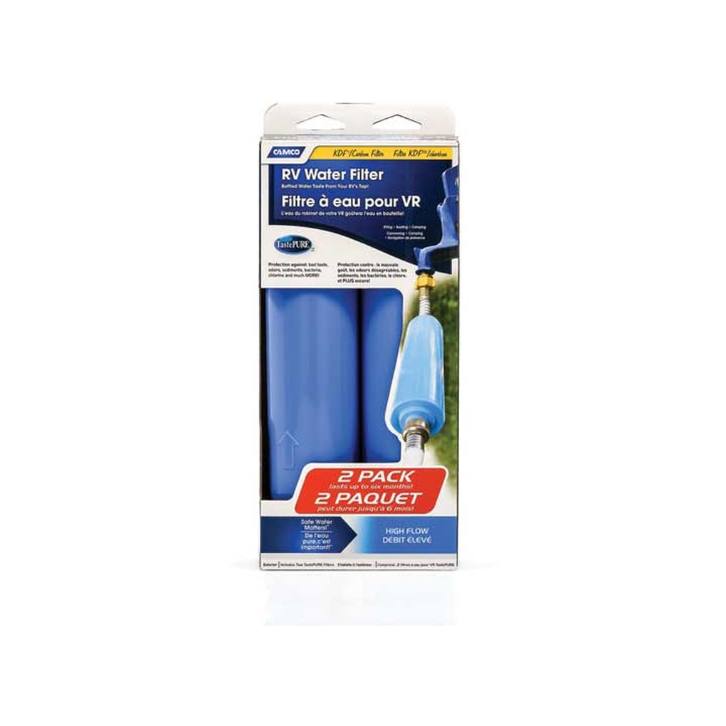 Camco 40044 Tastepure Water Filter (KDF) 2 Pack