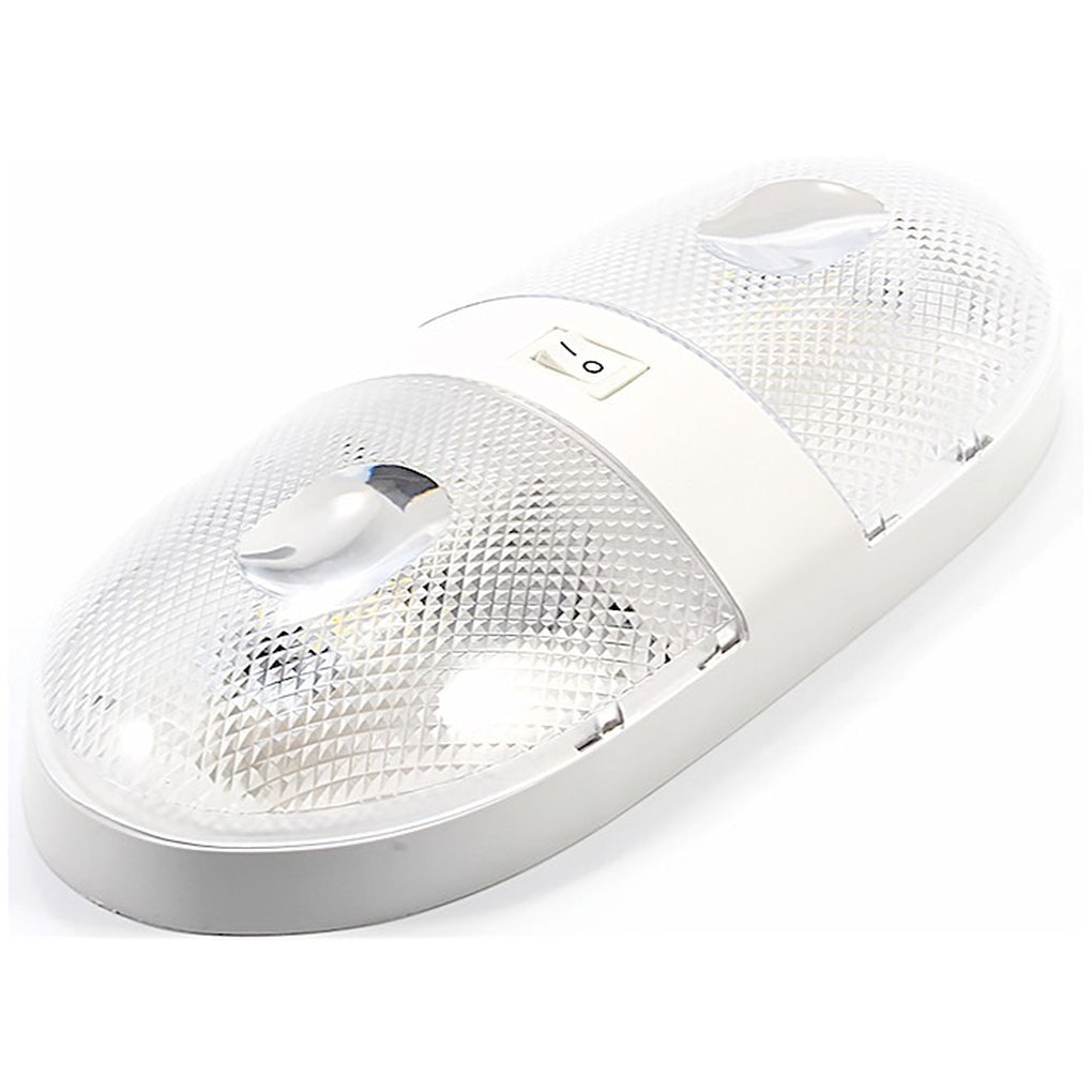 Camco 41321 Leddouble Dome Light 320Lmn Combined (160Lmn Ea)