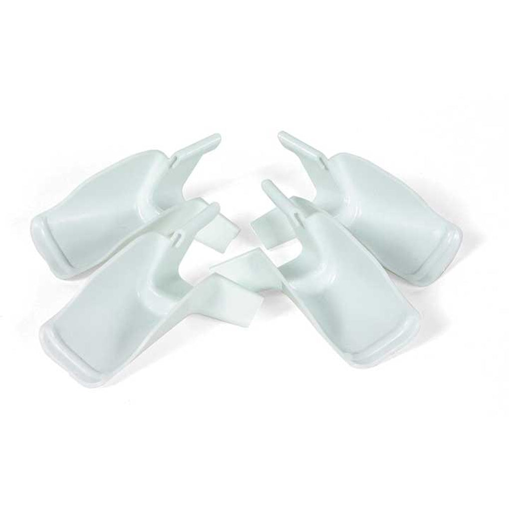 Camco 42123 Gutter Extensions White Set of 4 (2 Left/2 Right)