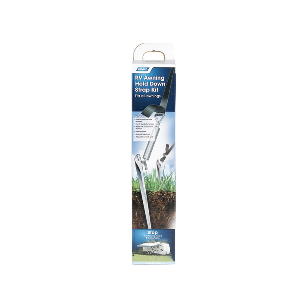 Camco 42514 Awning Hold Down Strap Kit