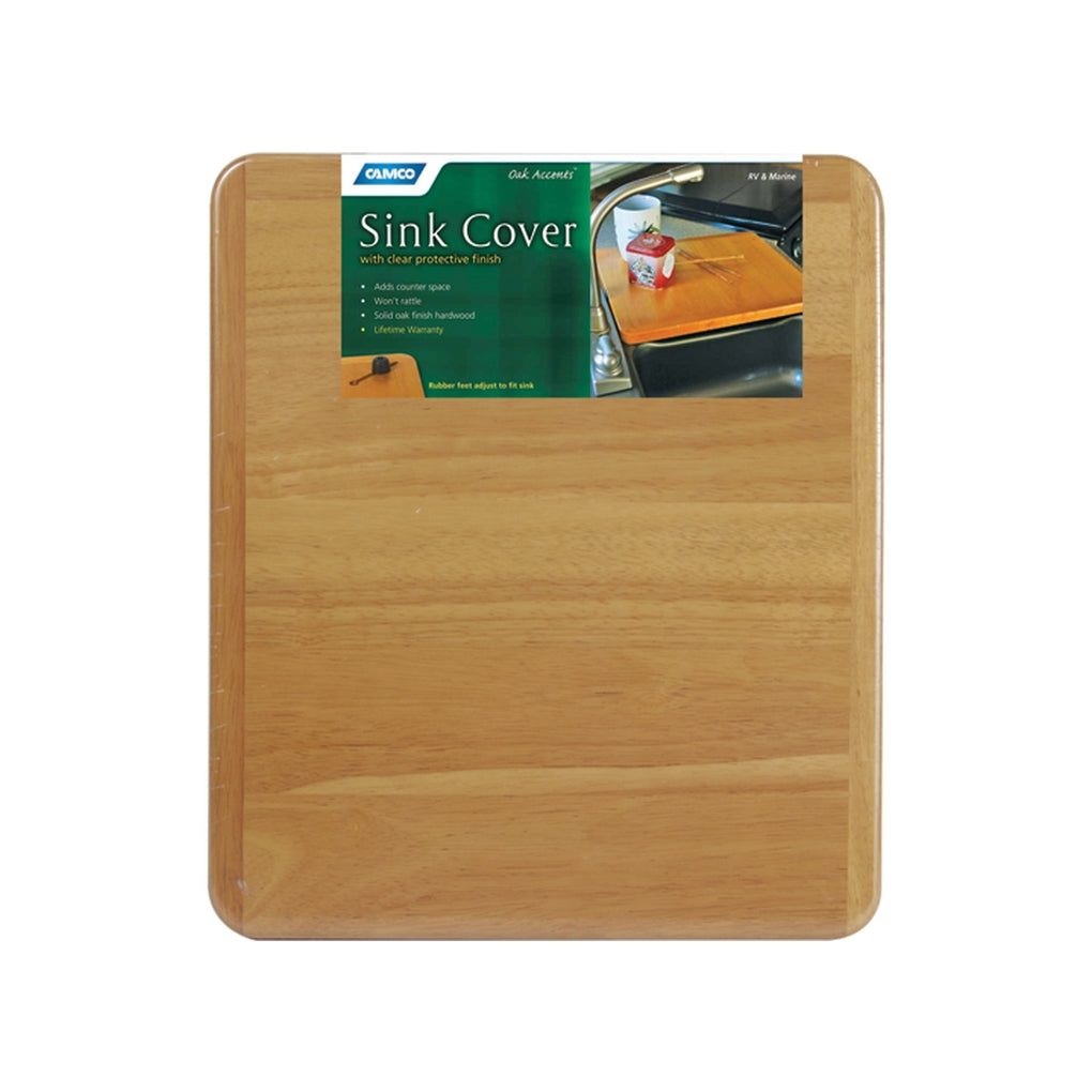 Camco 43431 Oak Accents Sink Cover 13In X 15In