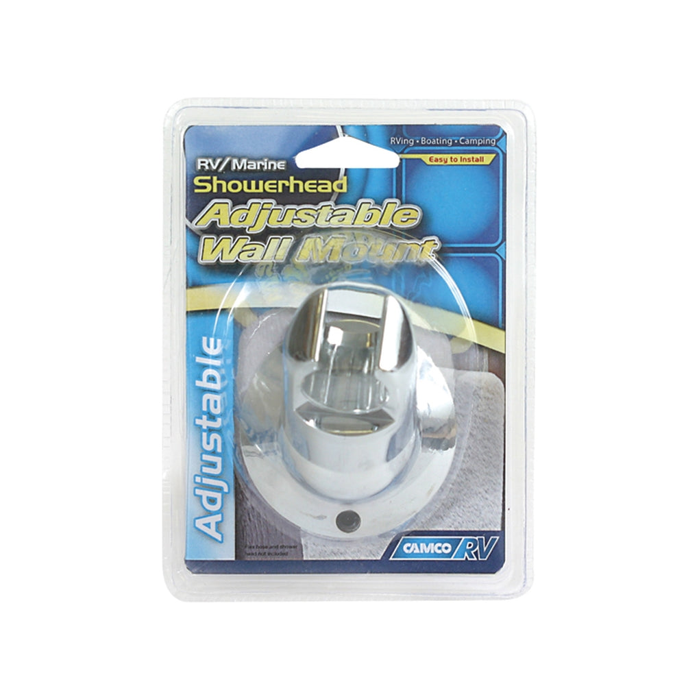 Camco 43719 Shower Head Mount-Chrome Adjustable
