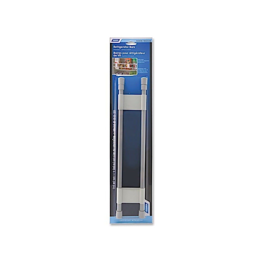 Camco 44075 Bar Refrigerator Double 16In to 28In Gray