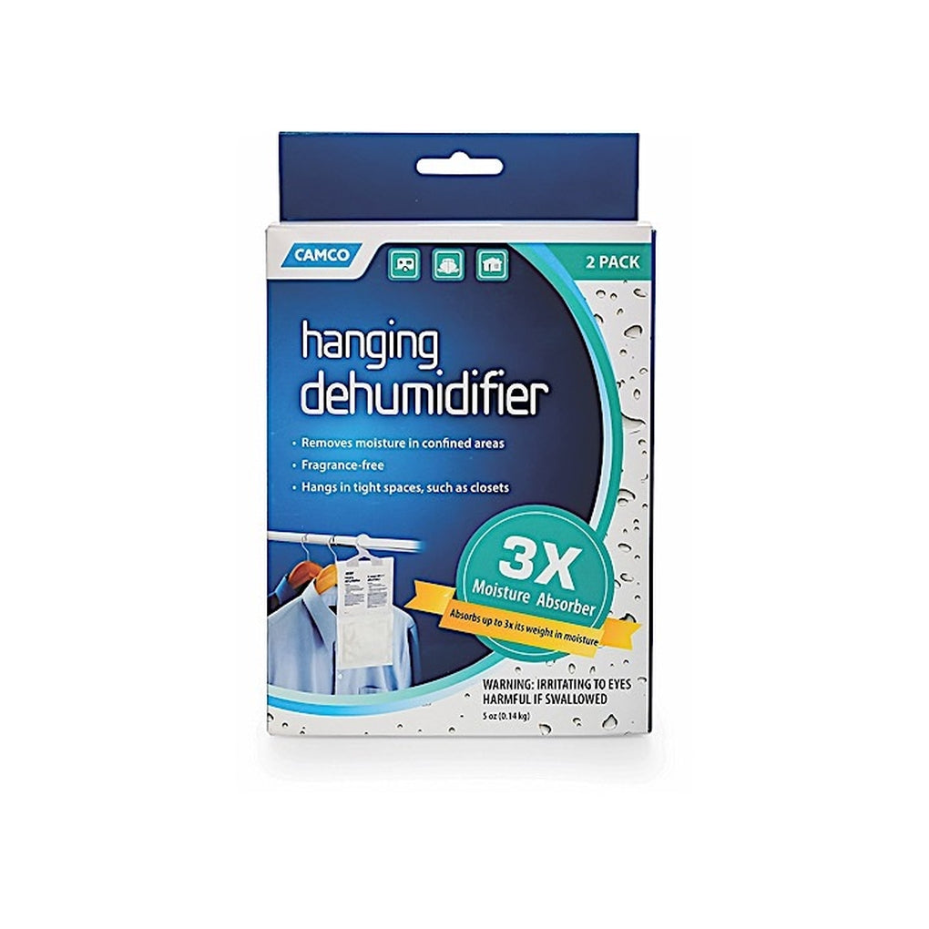 Camco 44286 Moisture Absorber 2.5Oz 2/Pack Hanging