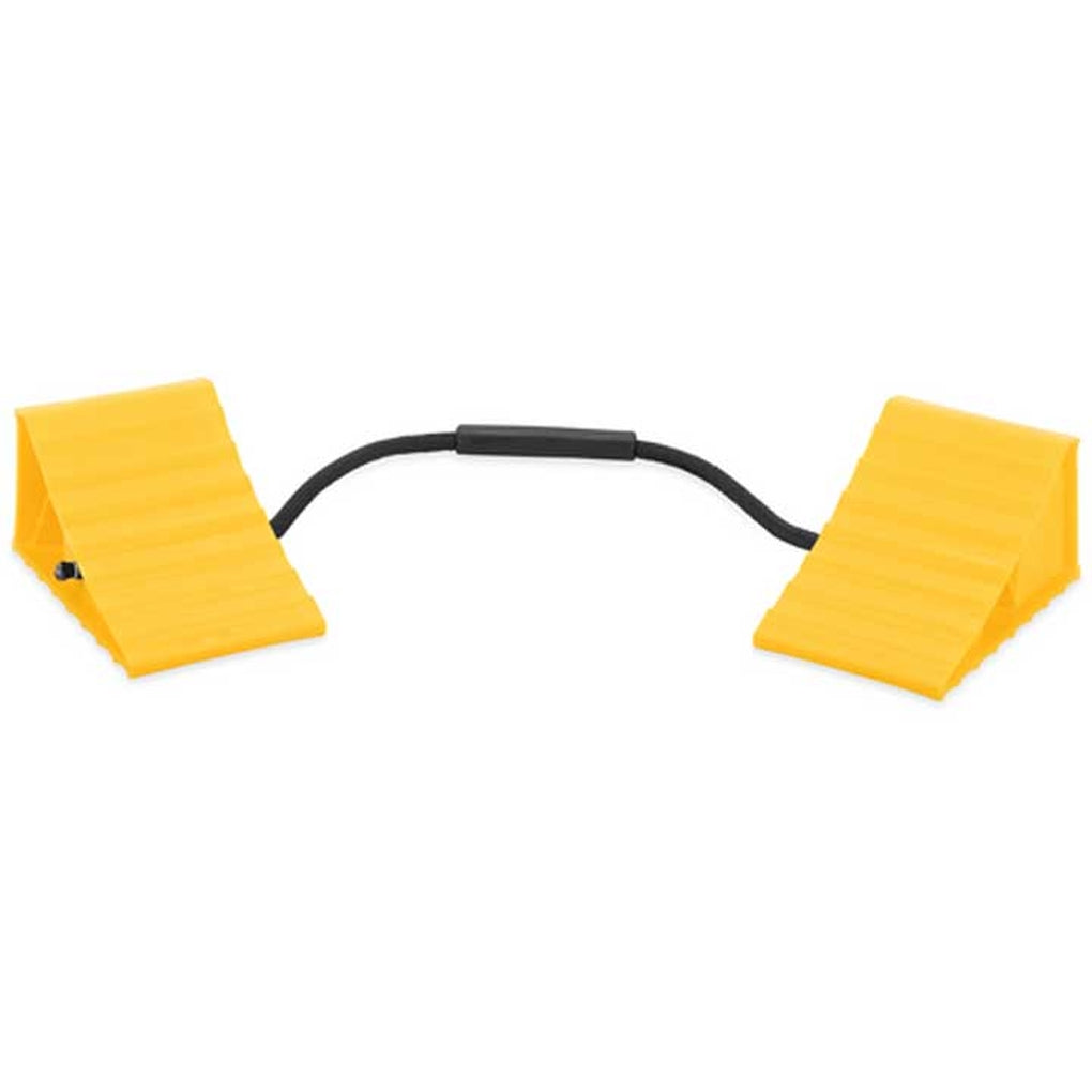 Camco 44470 Wheel Chock Double W/Rope Yellow (E/F)