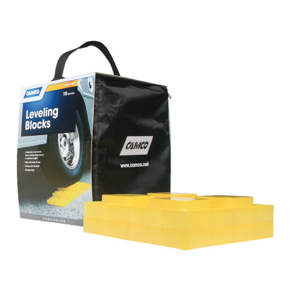 Camco 44505 Leveling Blocks 10 Pack