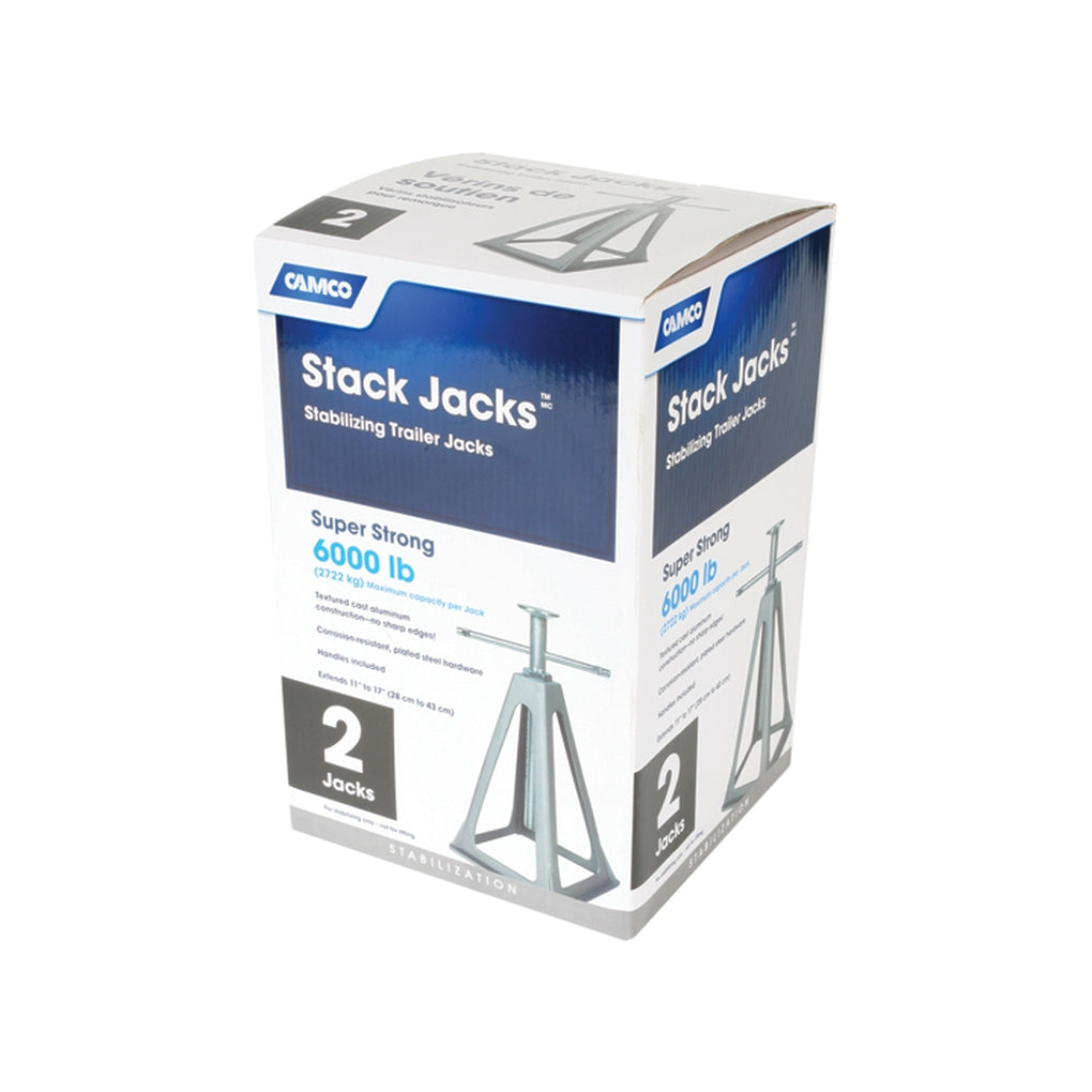 Camco 44561 Aluminum Jack Stands 2Ea/Box