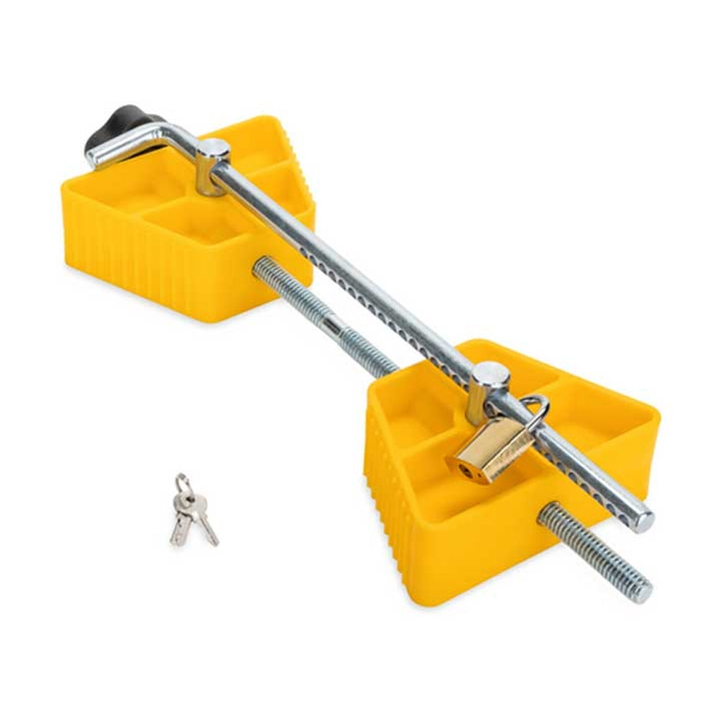 Camco 44653 Small Wheel Stop W/Locking Feature