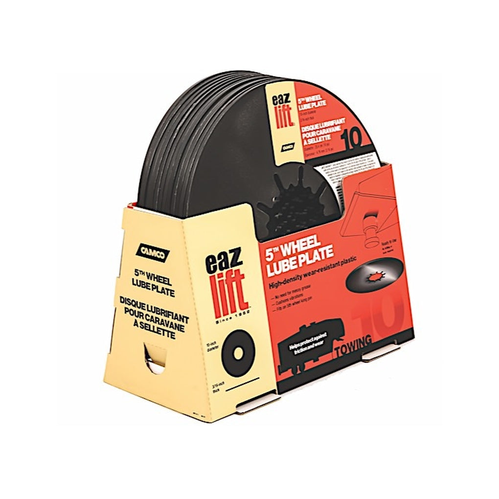 Camco 44665 10In 5Th Wheel Lube Plate PDQ