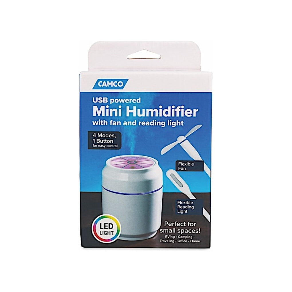 Camco 53109 Minihumidifier W/Fan and Reading Light