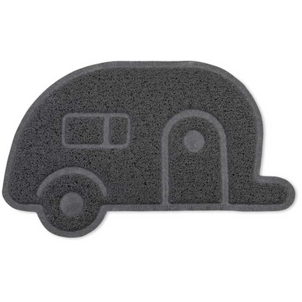 Camco 53116 Libatc Scrub Rug Gray Retro Travel Trailer