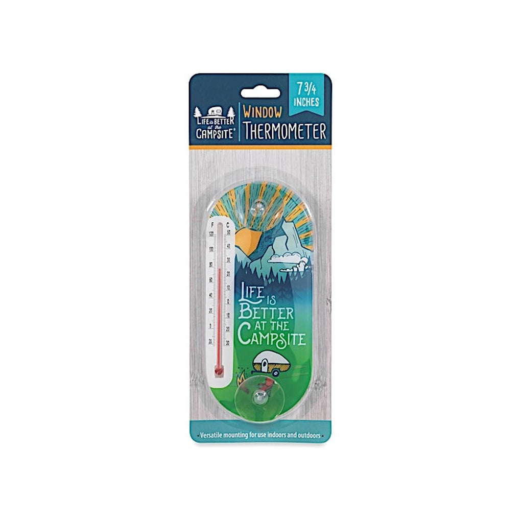 Camco 53366 Life Is Better At The Campsite Window Thermometer Campsite