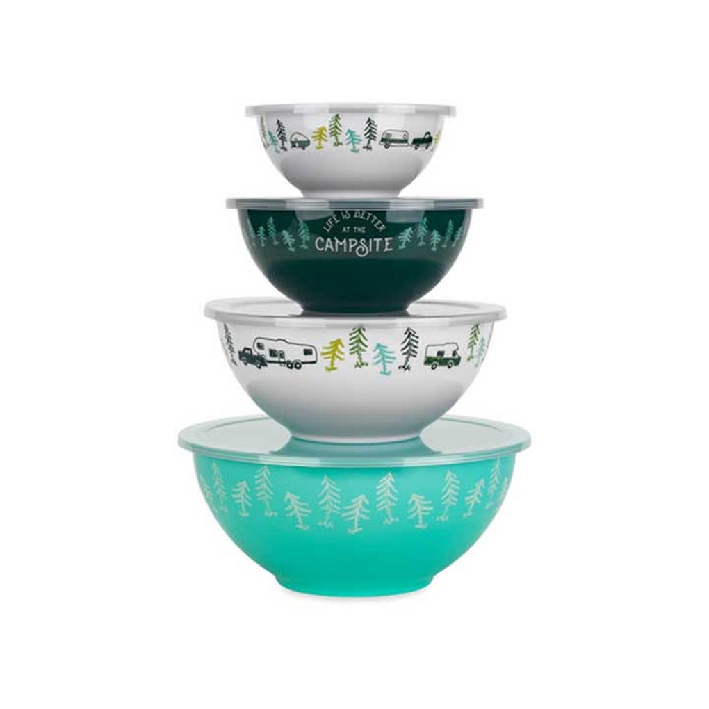 Camco 53451 Libatc Melamine Nesting Bowl Set