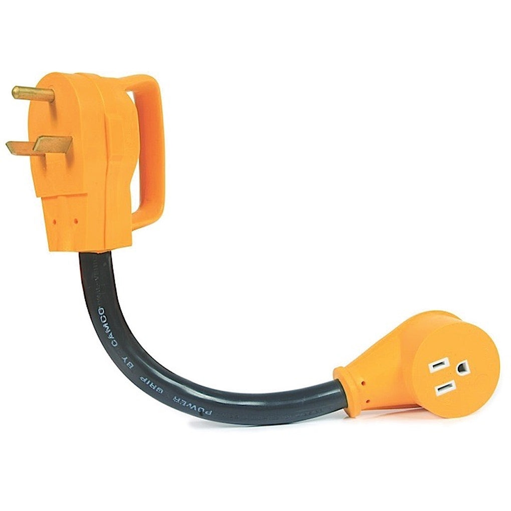 Camco 55155 30M/15F Amp 12In Powergrip Dogbone 125V/1875W