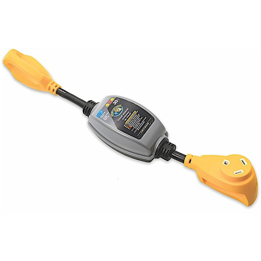 Camco 55312 30M/30F Amp 18In Circuit Analyzer Dogbone 125V