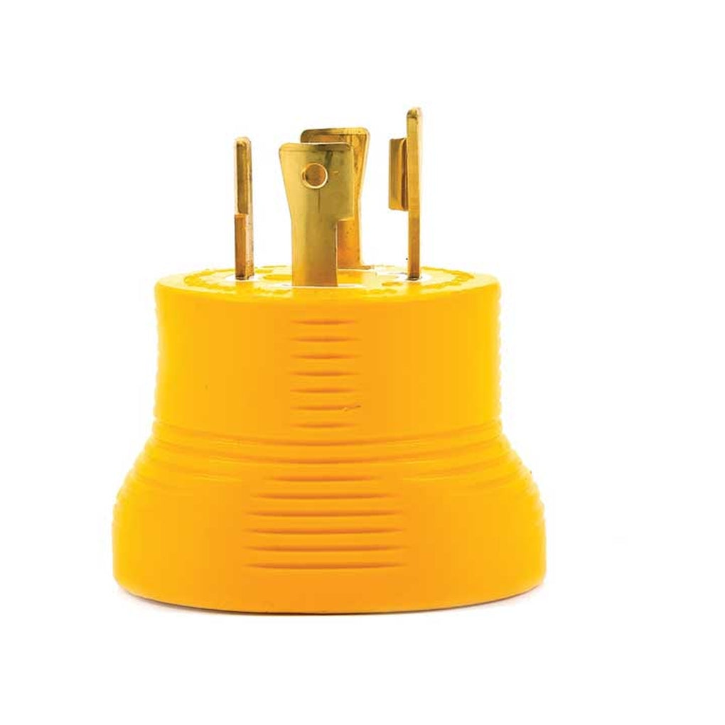 Camco 55338 30M/30F Amp Powergrip Generator Adaptor 4 Prong 125V/3750W