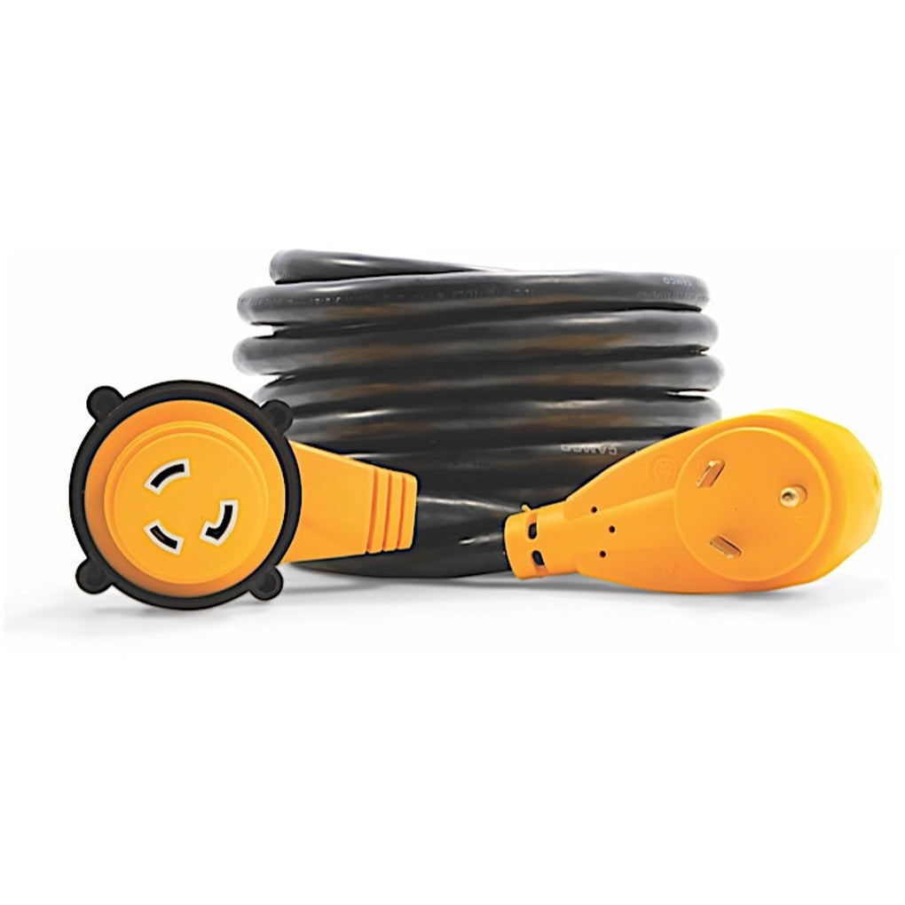 Camco 55524 Powergrip Extcord 25Ft 30Am/30Af90Deg Locking (E/F)