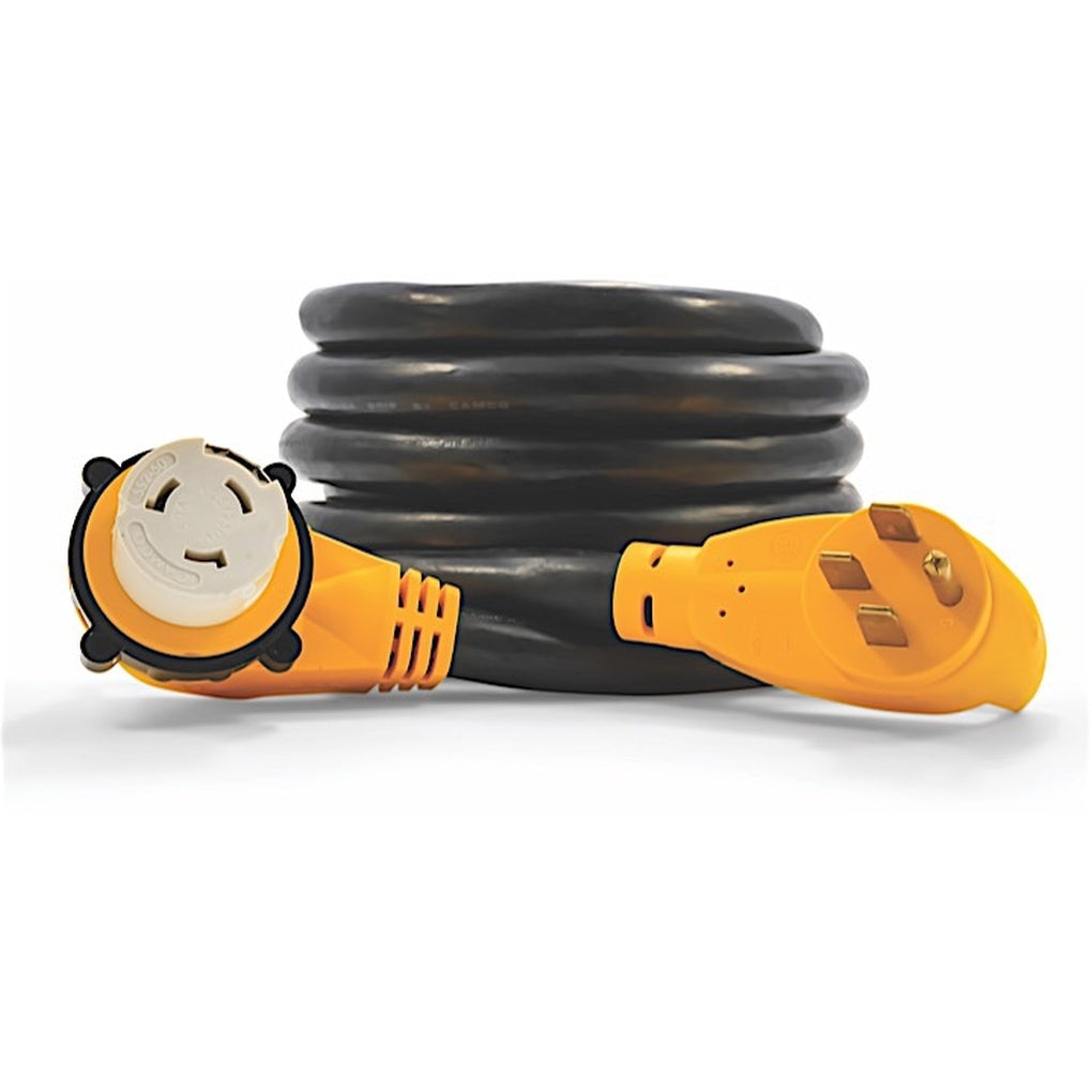 Camco 55574 Powergrip Extcord 25Ft 50Am/50Af90Deg Locking (E/F)