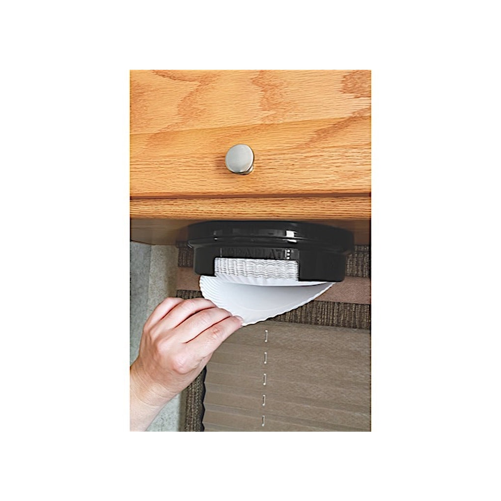 Camco 57006 Pop-A-Plate 9In Black