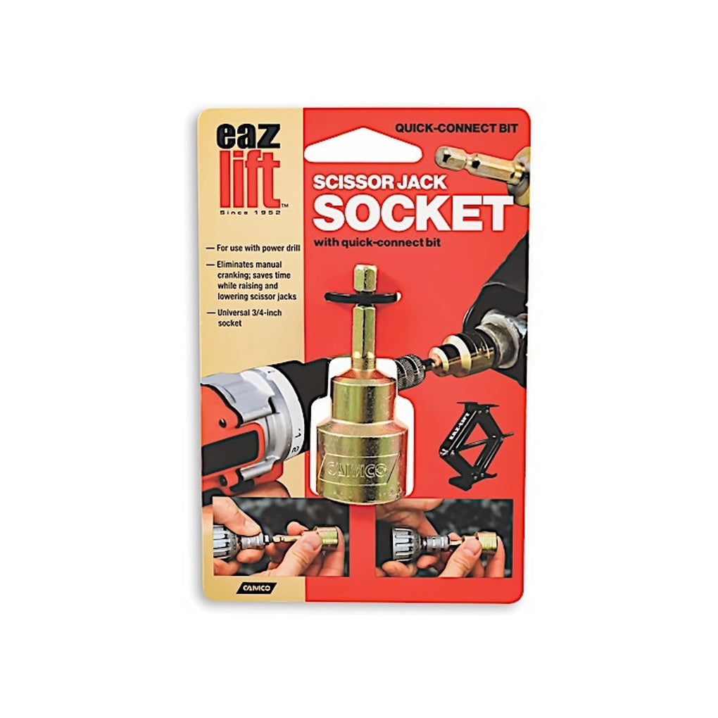 Camco 57364 3/4In Quick Connect Scissor Jack Socket