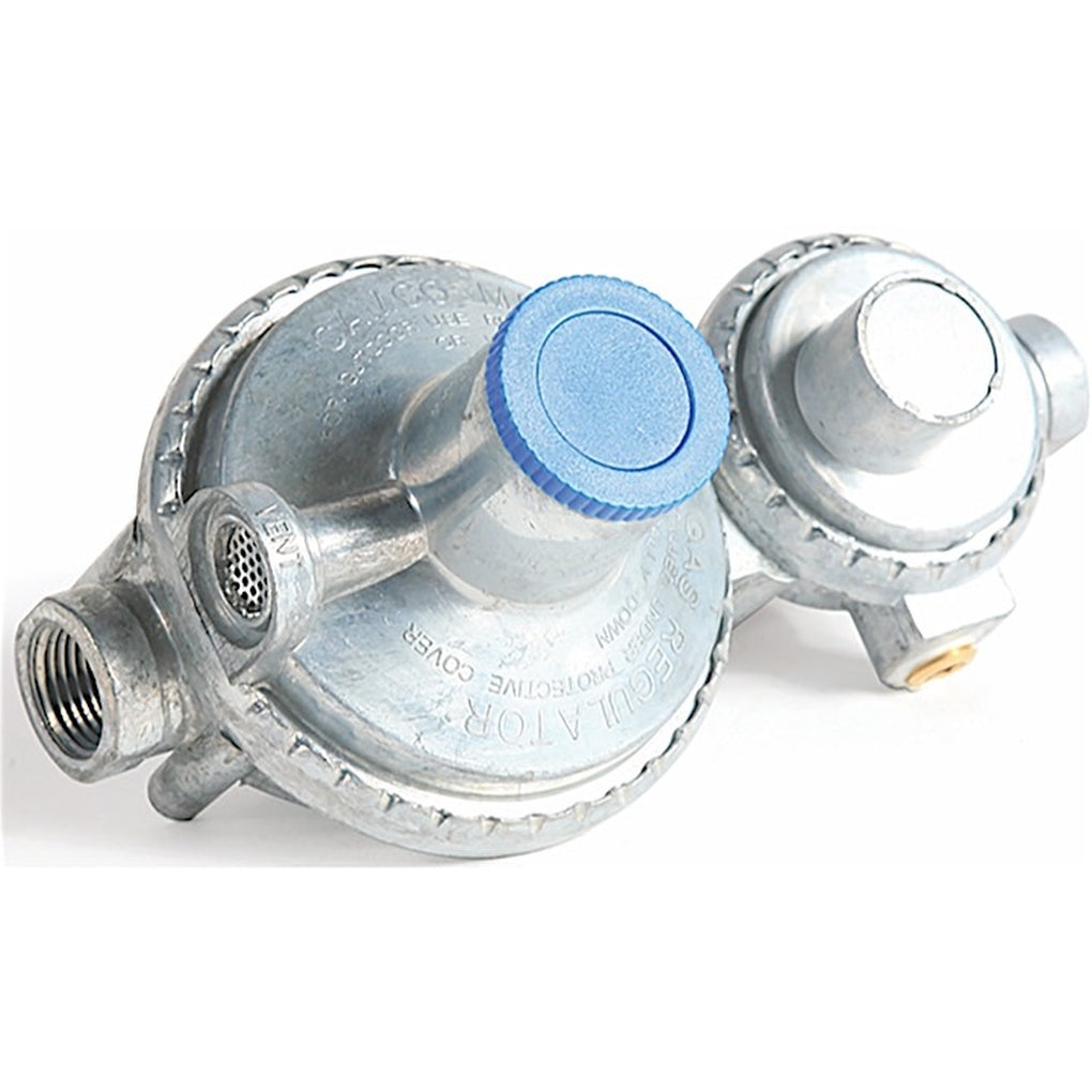 Camco 59313 Two Stage Regulator-Vertical