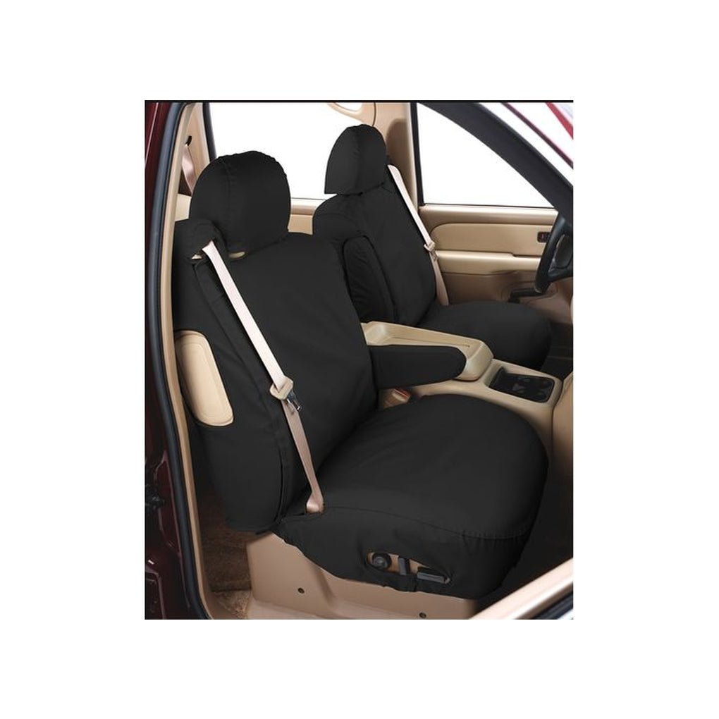 Covercraft SS2549PCCH 20C Explorer Polycotton Seatsaver Custom Front Row Seat Covers Charcoal