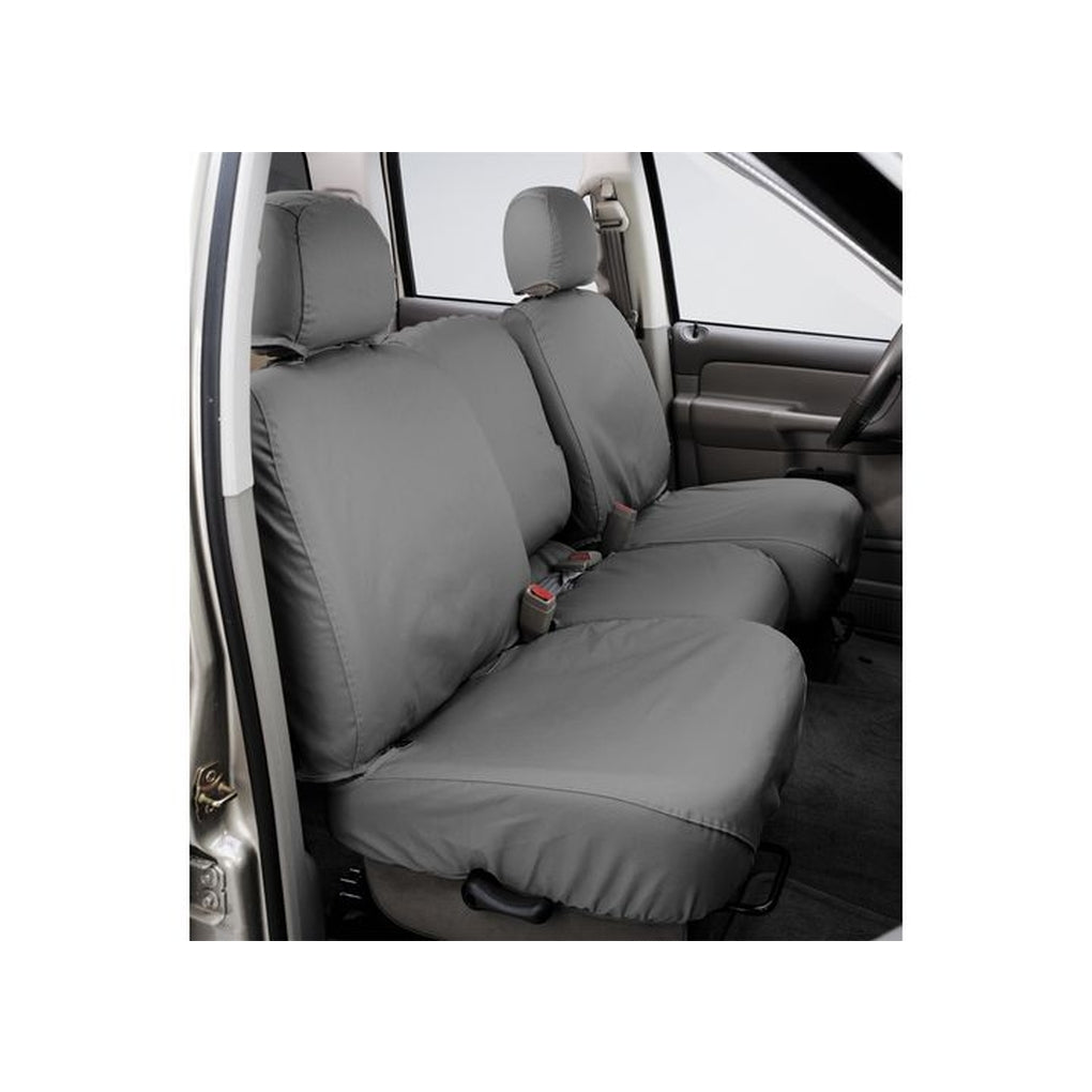 Covercraft SS3484PCGY Polycotton Seatsaver Custom Front Row Seat Covers Grey