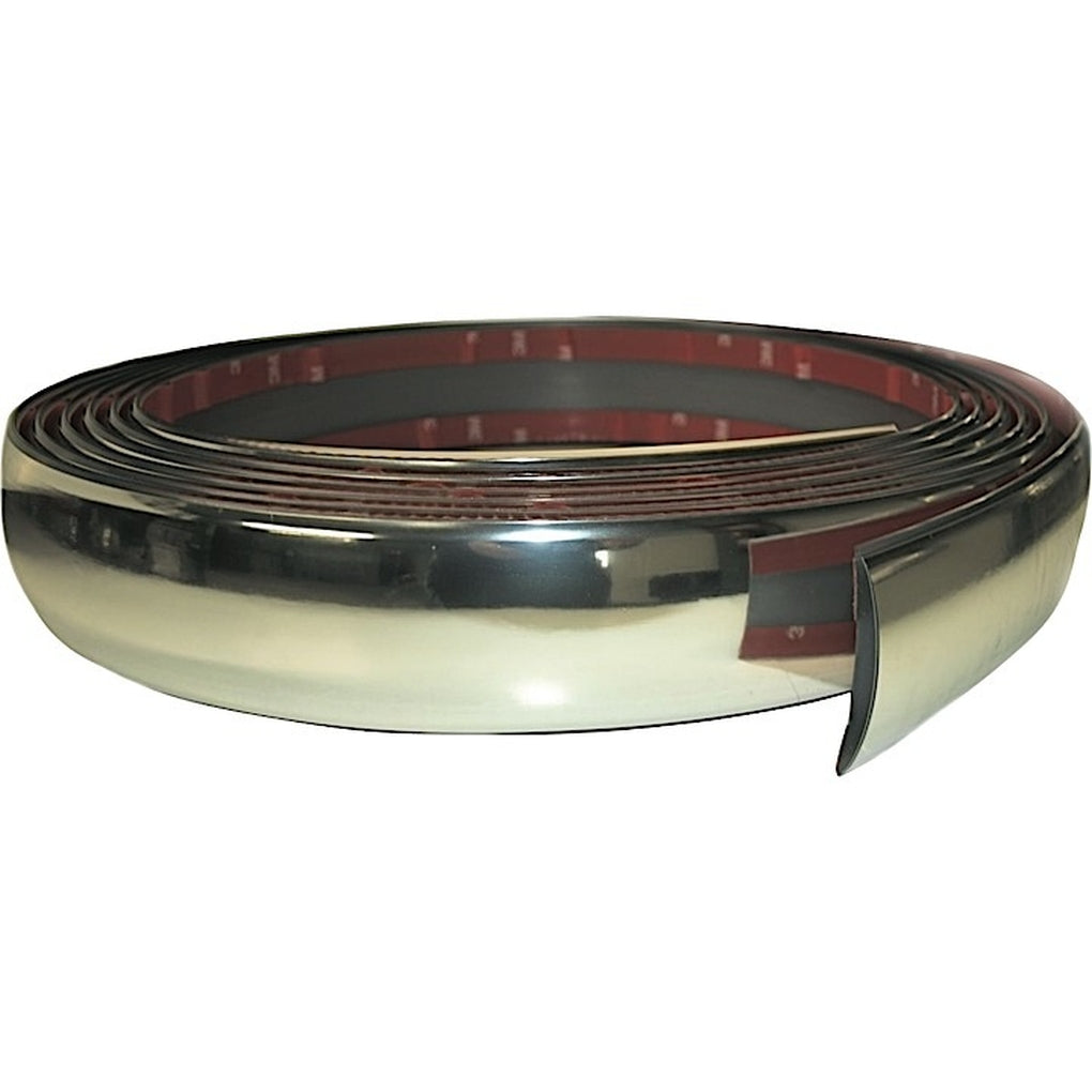 Cowles ProtektoTrim 38-618 2" GMC w/Clear PVC Overlay Chrome 18' Kit [NO DIE CUT ENDS]