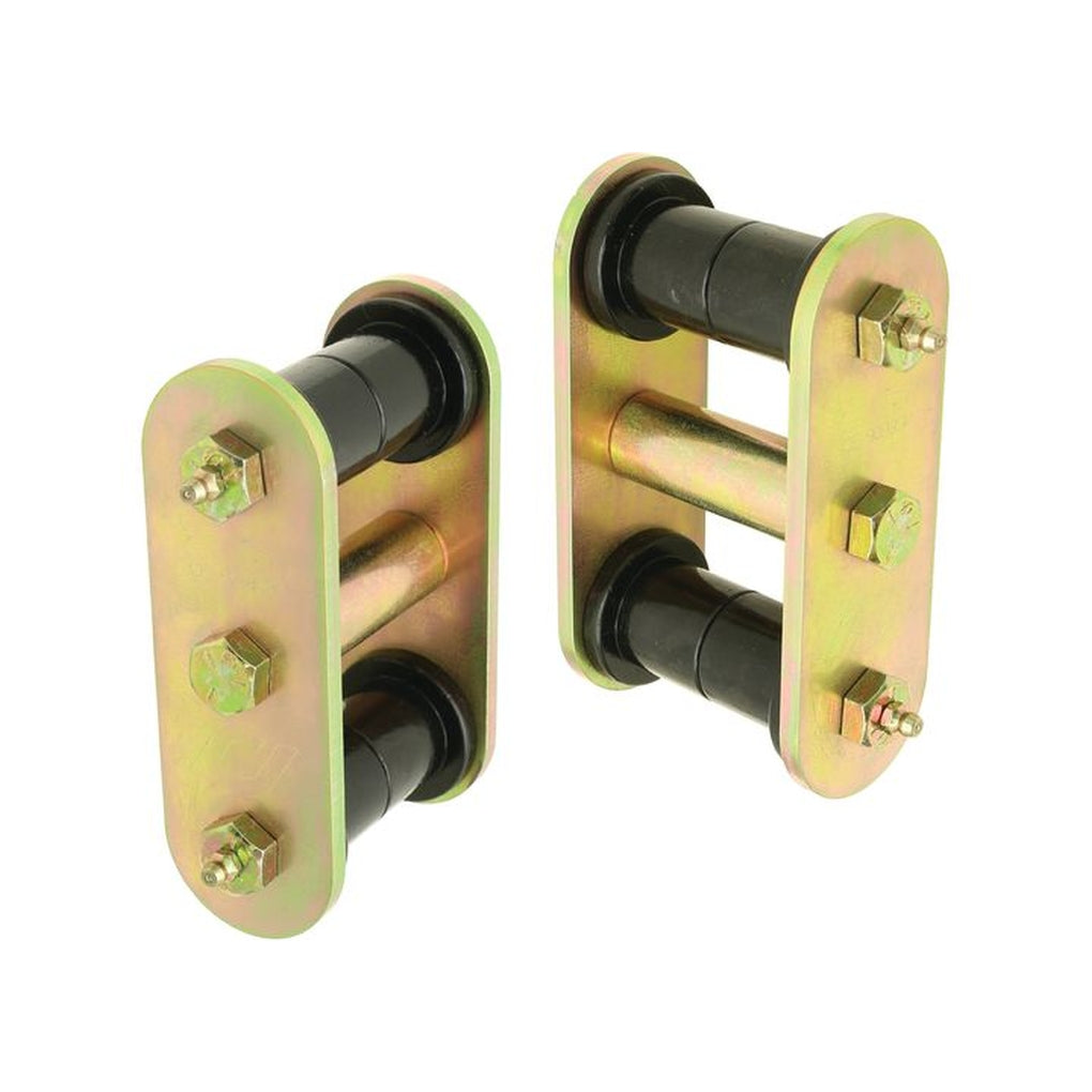 Rock Jock CE-9040 8795 Wrangler Yj Front HD Leaf Spring Shackles