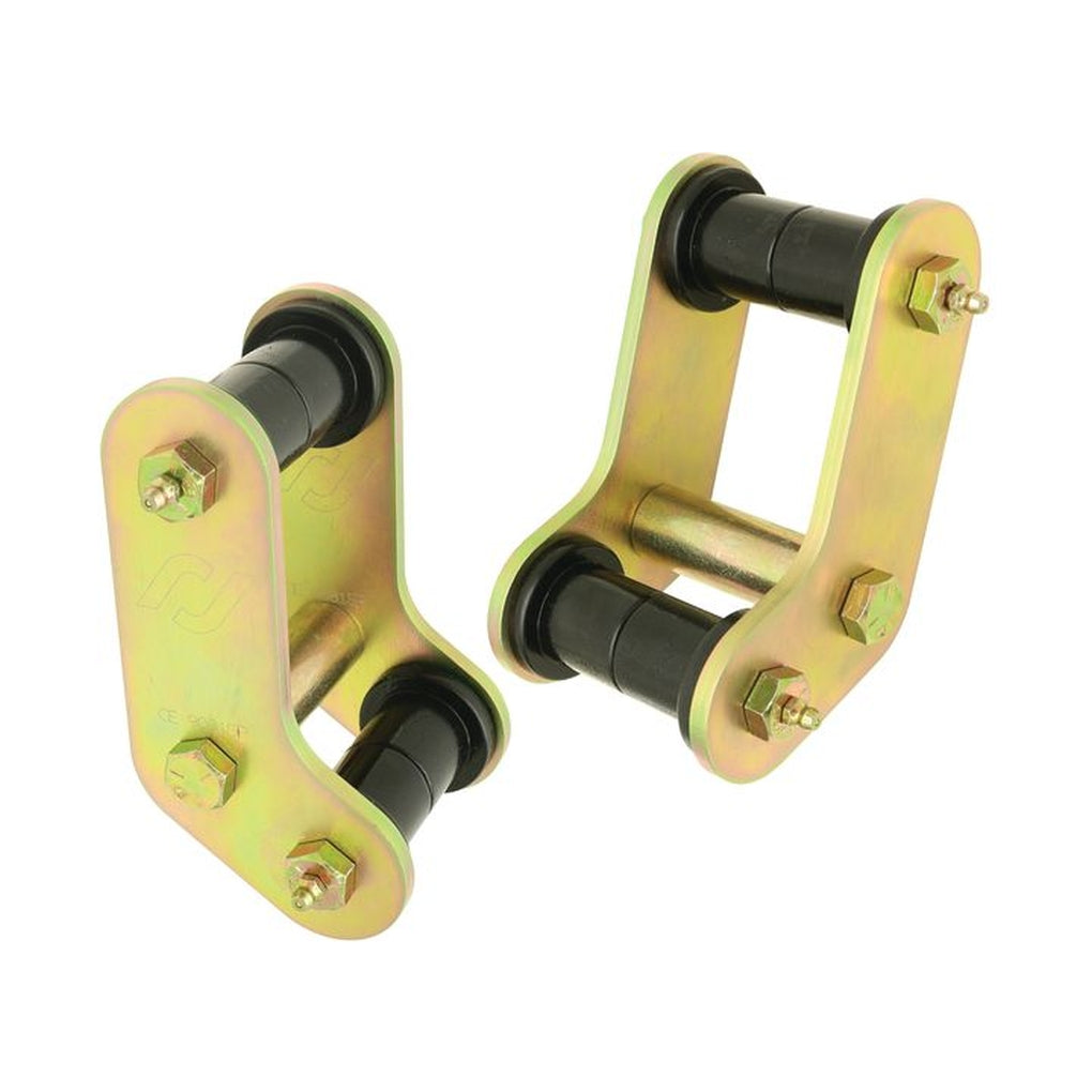 Rock Jock CE-9081 8795 Wrangler Yj Rear Boomerang Leaf Spring Shackles