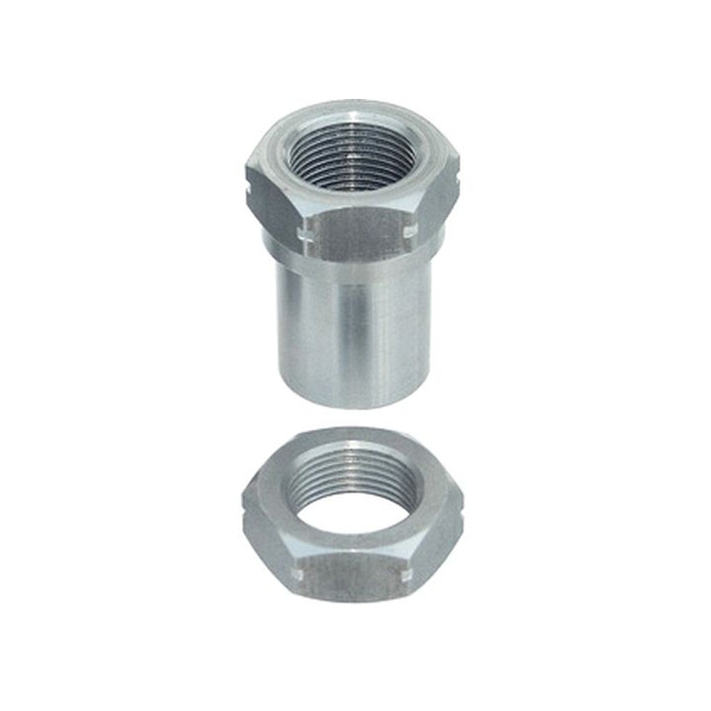Rock Jock CE-9114BL 1.Threaded Bung W/Jam Nut 1 1/4 Inch12 Left Hand Thread Set