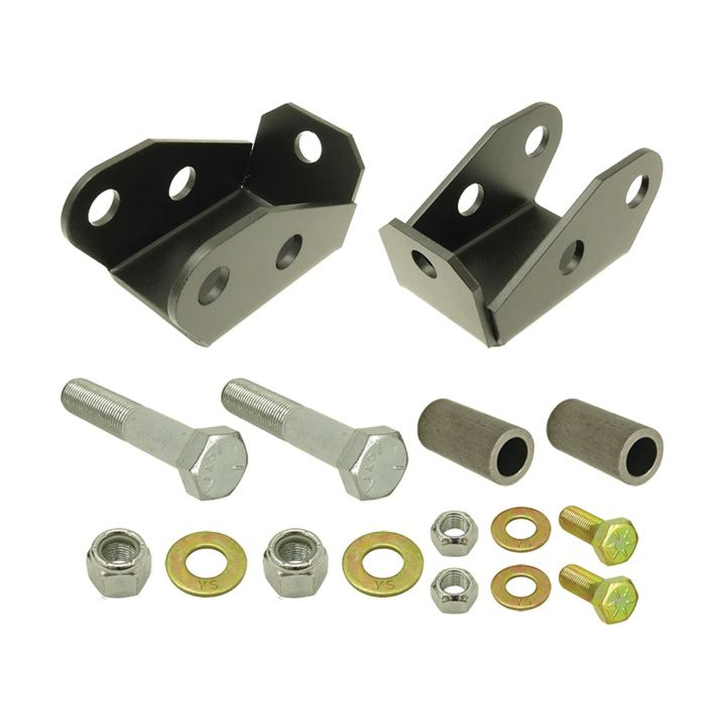 Rock Jock CE-9601 9706 Wrangler Tj/Lj Unlimited Rear Lower Shock Mount Ext Pair