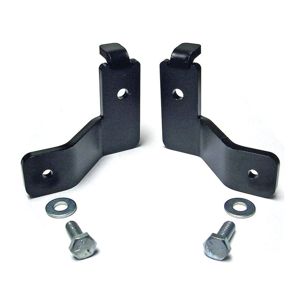 Rock Jock CE-9807FBLBK 0718 Wrangler Jk Front Brake Line Relocation Bracket Kit