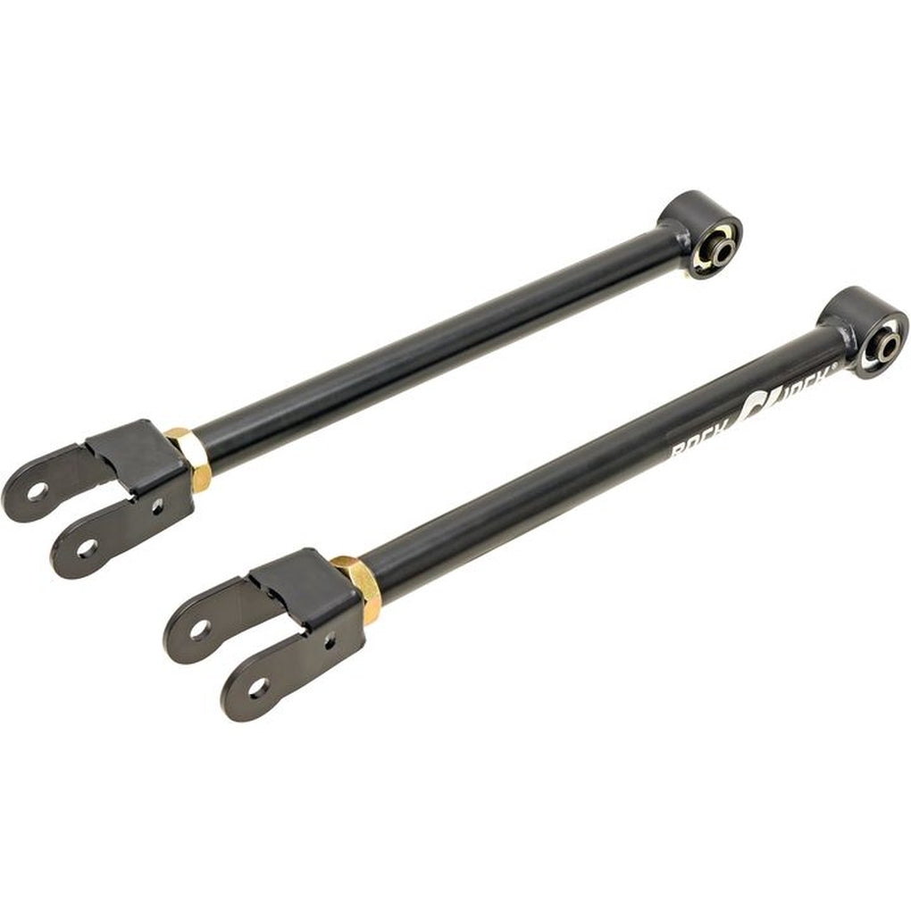Rock Jock CE-9818FUA 18C Wrangler Jl Johnny Joint Control Arms Front Upper Adj Pair