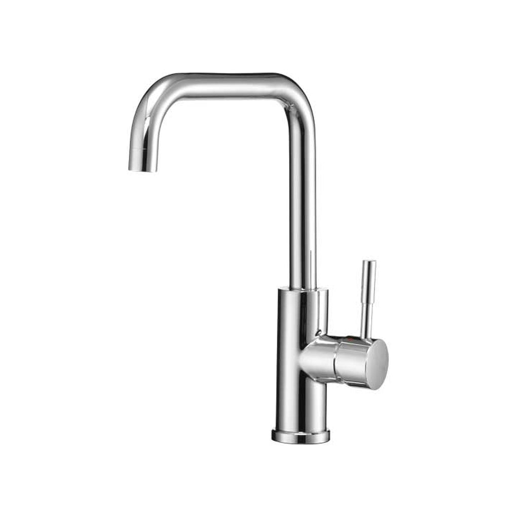 Dura Faucet DF-MK533LK-CP Streamline Squaredarc RV Kitchen Faucet Chrome