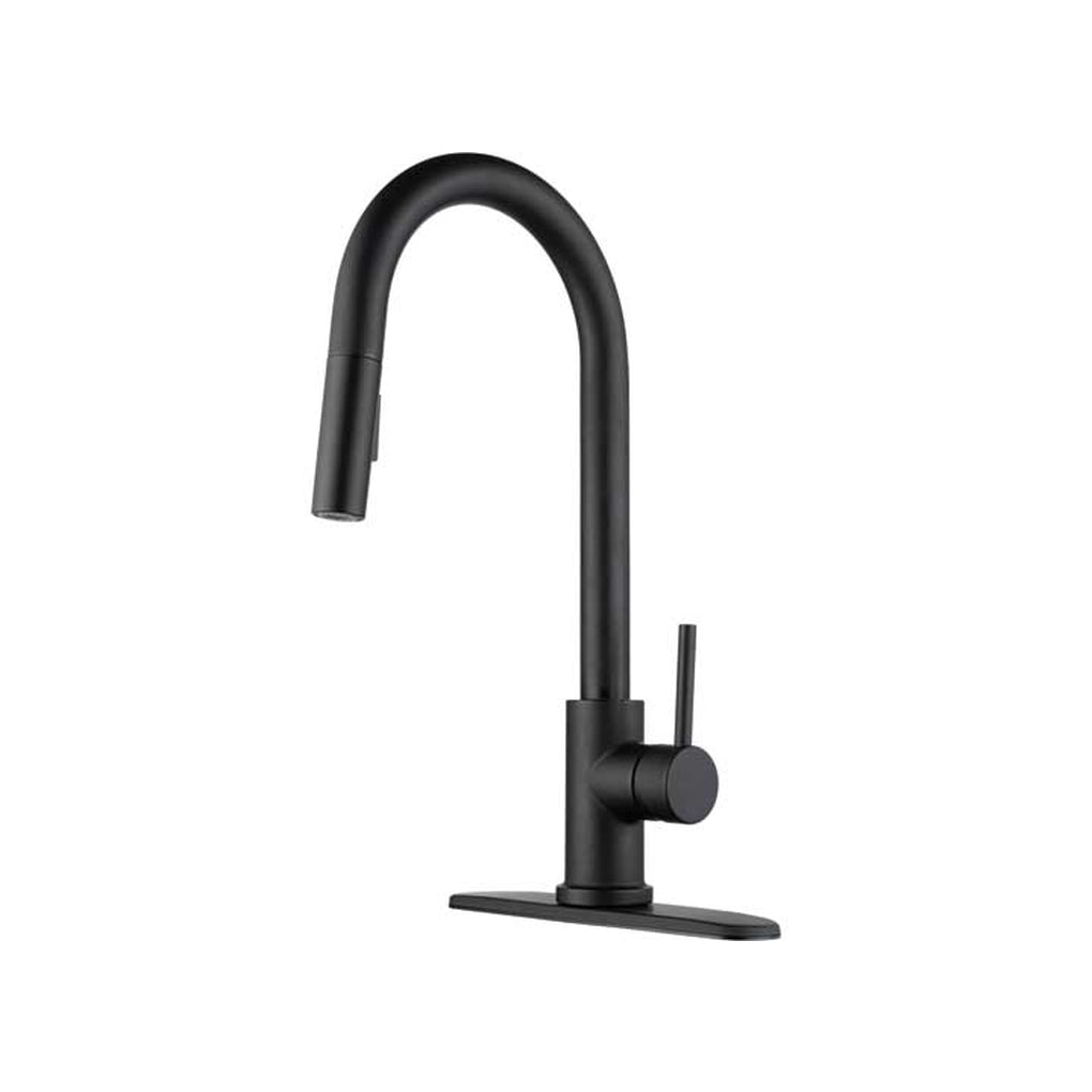 Dura Faucet DF-NMK540-MB Touch Sensor Pulldown RV Kitchen Faucet Matte Black