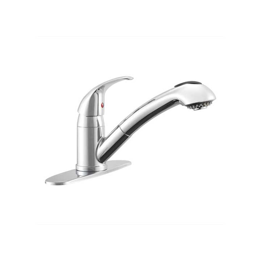 Dura Faucet DF-NMK852-CP Designer Pullout RV Kitchen Faucet Chrome Polished