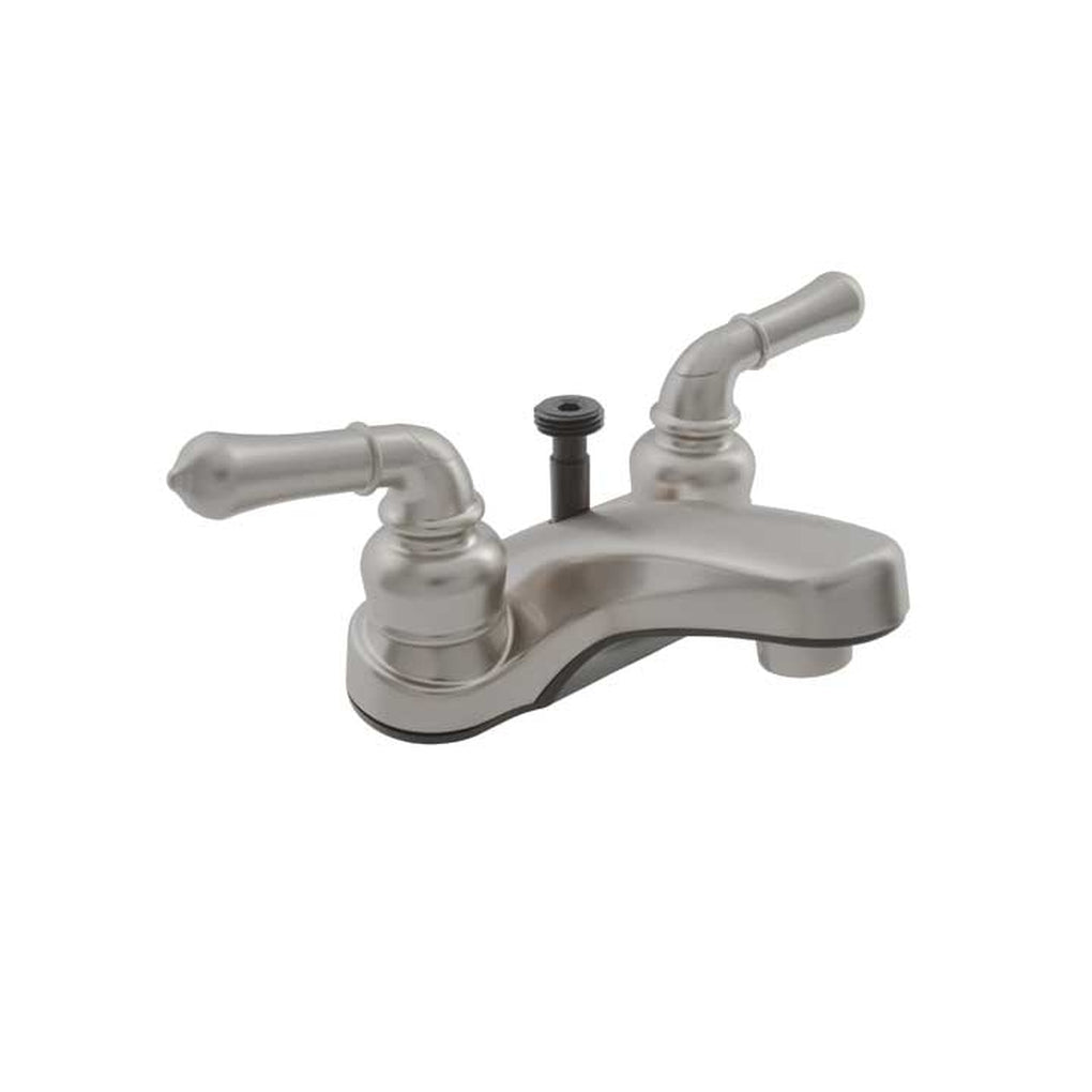 Dura Faucet DF-PL720C-SN Classical RV Lavatory Faucet w/Diverter Brushed Satin Nickel
