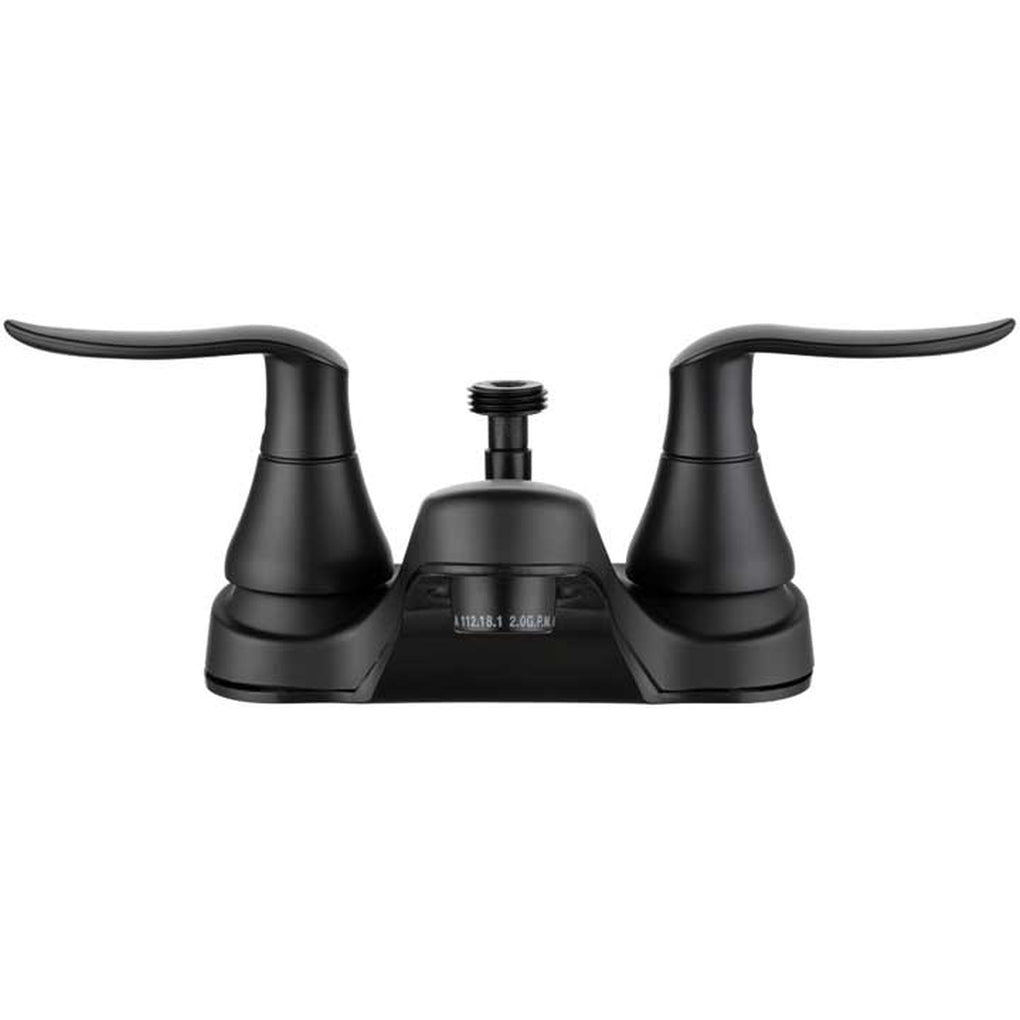 Dura Faucet DF-PL720LH-MB Elegant RV Lavatory Faucet w/Diverter Matte Black