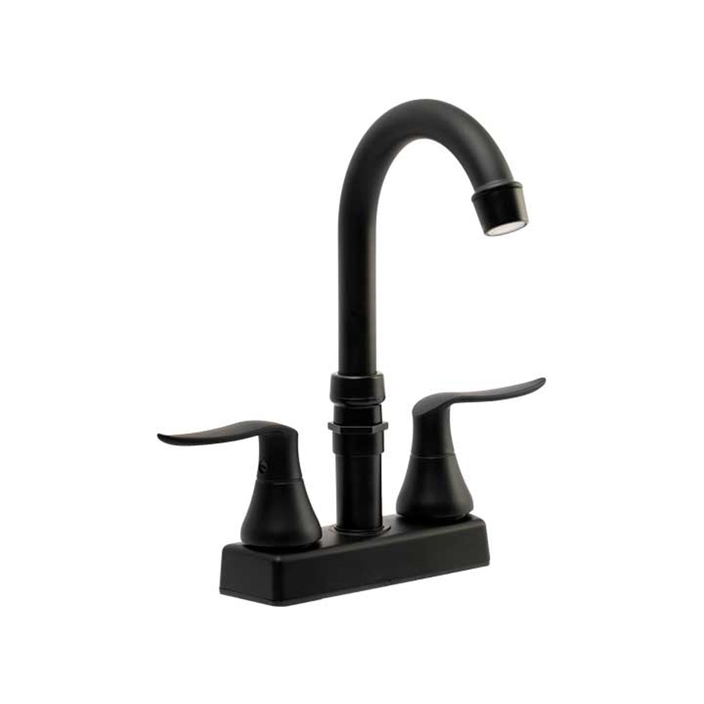 Dura Faucet DF-SA180LHK-MB Elegant RV Bar Faucet W/Quick Connect Spout Matte Black