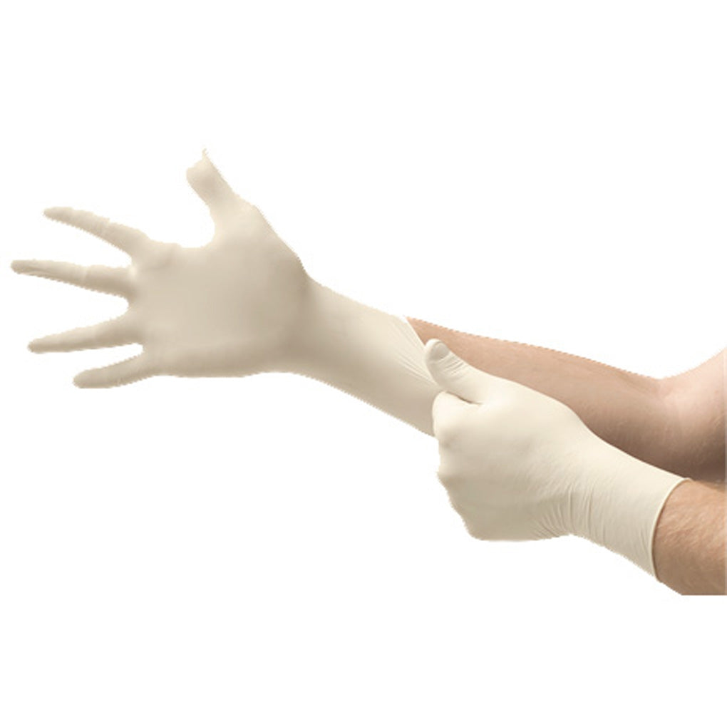Ansell DGP-350 Microflex Diamond Grip Plus Latex, Medium 100/Pack