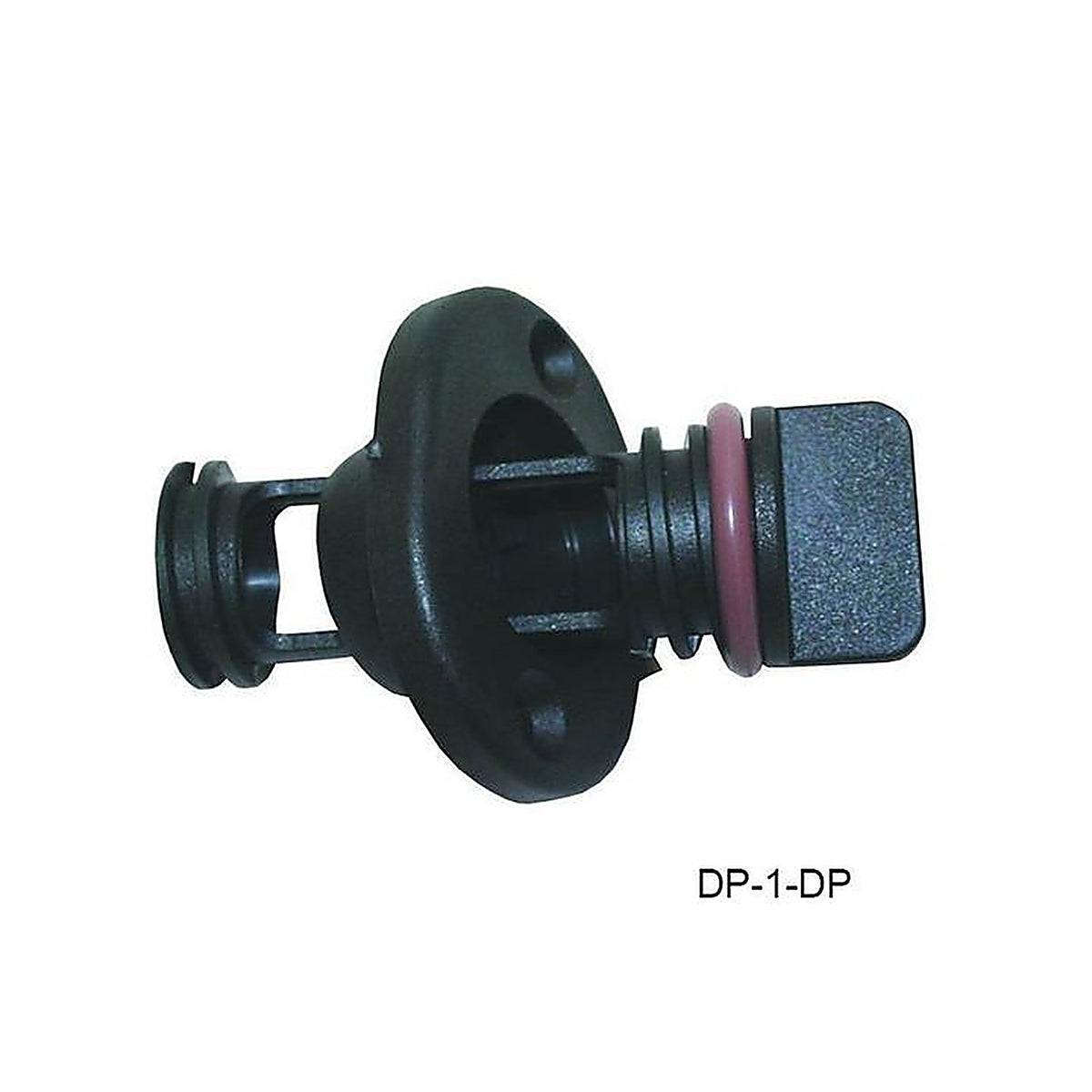 TH Marine - DP-1-DP - Drain Plug - Black - Packaged