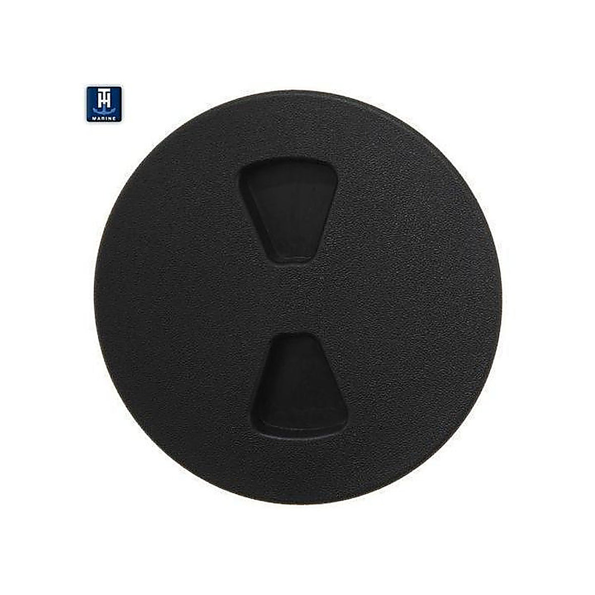 TH Marine - DPS-6-1-DP - 6in Screw-Out Deck Plate - Black