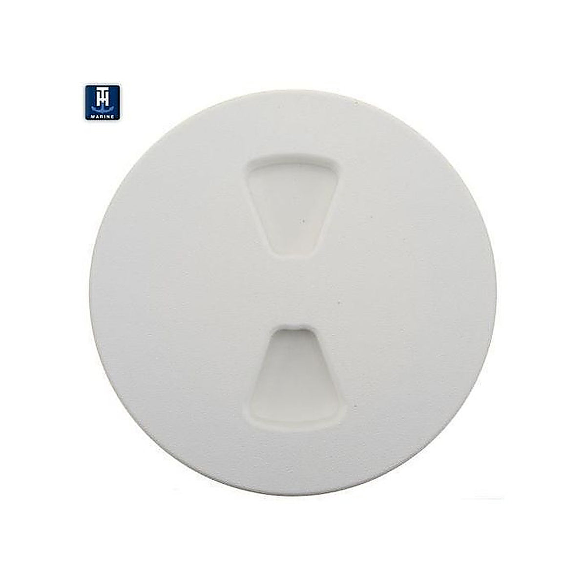 TH Marine - DPS-6-2-DP - 6in Screw-Out Deck Plate - Polar White