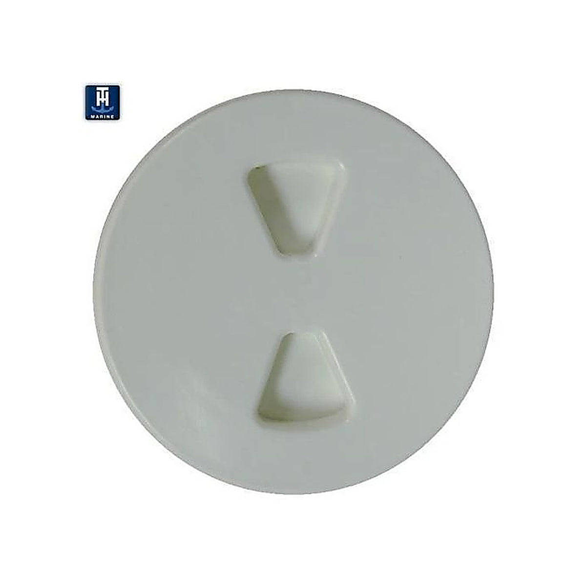 TH Marine - DPS-6-3-DP - 6in Screw Out Deck Plate - Sandshell