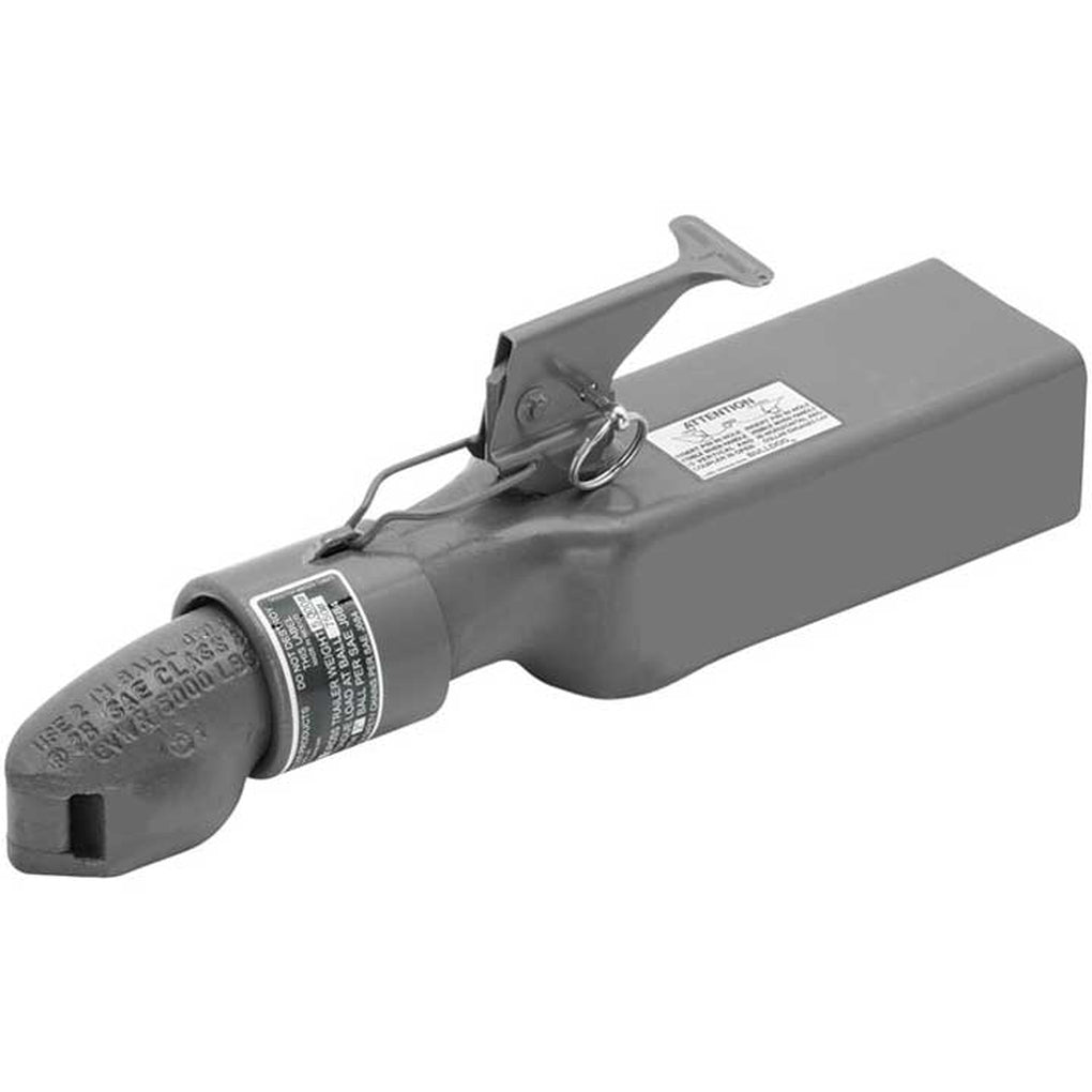 Draw-Tite 028382 Bulldog Coupler Ball Size 2In Tongue Mount Width 3In Straight Channel 5000 Lbs.