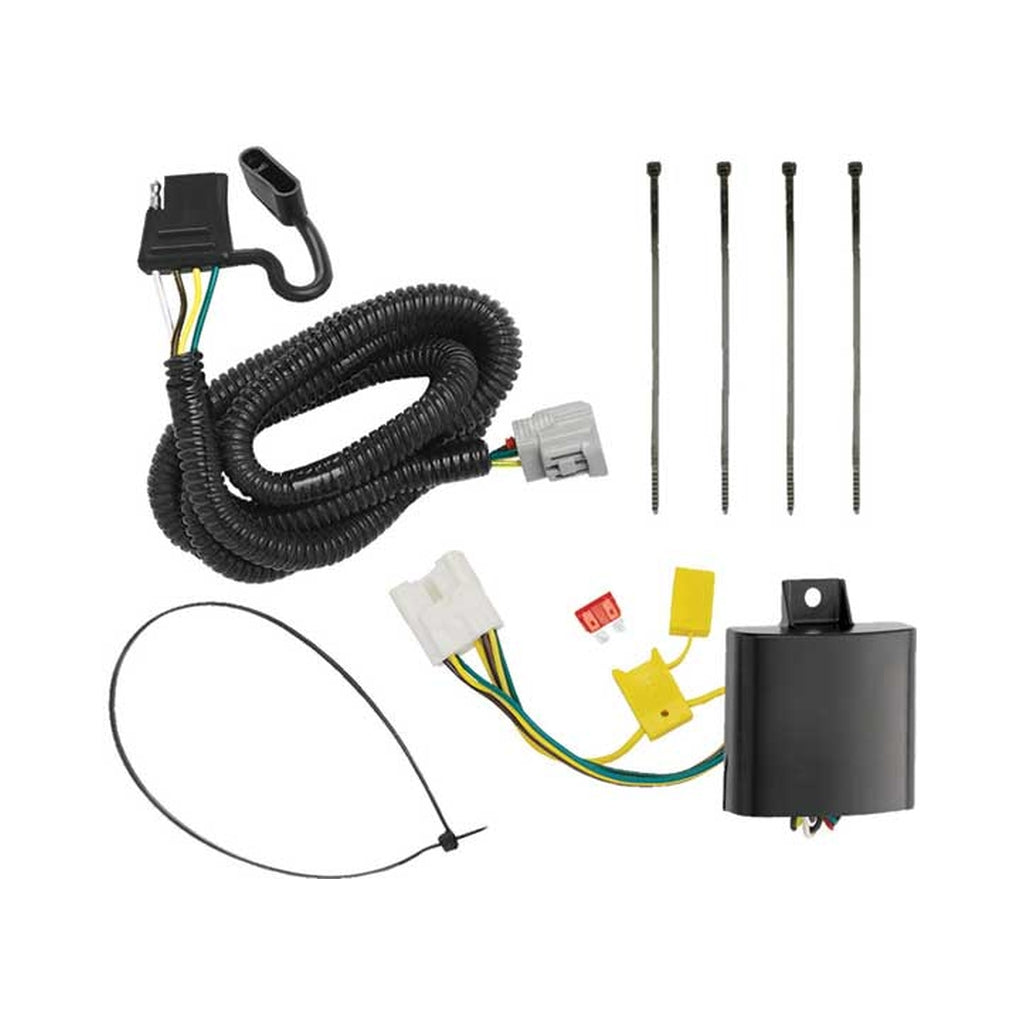 Draw-Tite 118255 1021 Lexus Rx350/Rx450H 1821 Rx350L Replacement 4Flat Harness W/Circuit Protected Modulite