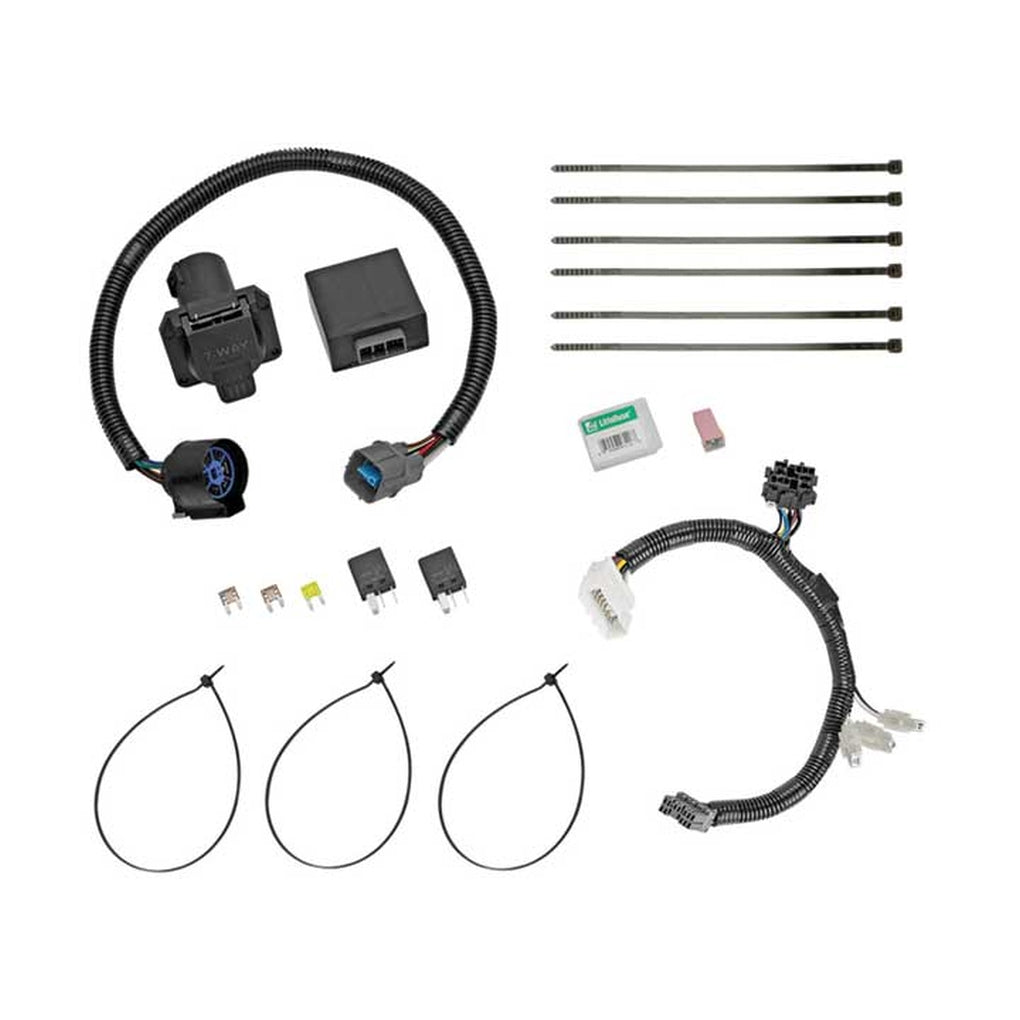 Draw-Tite 118265 1215 Pilot Replacement OEM Tow Package 7Way Harness W/Upgraded Circuit Protected HD Modulite
