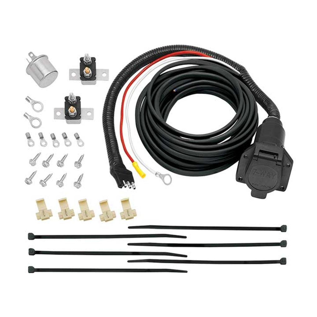 Draw-Tite 118607 Prewired Brake Mate Kit Adapter 7Way Flat Pin Connector W/Brake Control Wiring Installation Kit